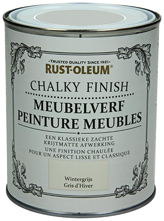 Rust-Oleum 1050970 – Möbelfarbe Wintergrau 750 ml | 1 Stk