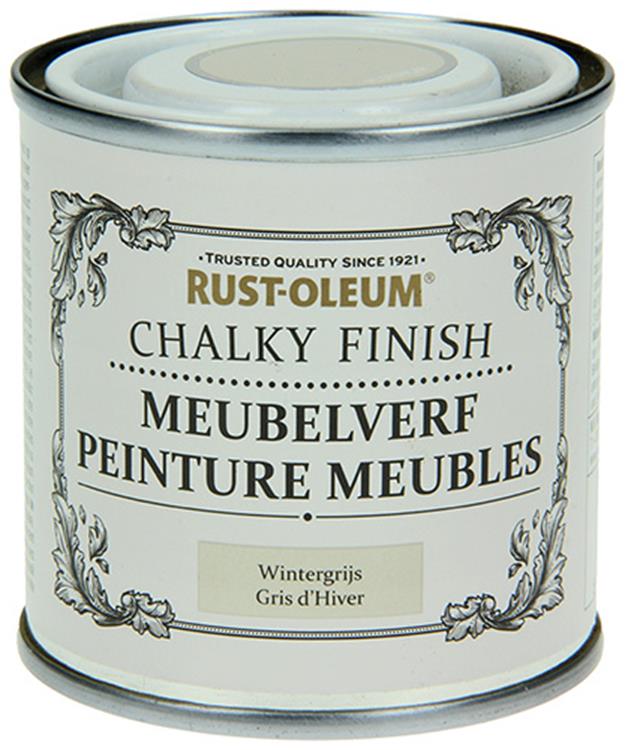 Rust-Oleum 1050971 – Möbelfarbe Wintergrau 125 ml | 1 Stk