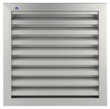 Renson 1006226 – Wandgitter Einbau 411 Alu F1 300 x 300 mm | 1 Stk - afbeelding 2