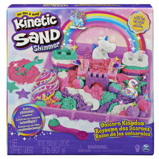 Spinmaster Kinetischer Sand Einhorn Kingdom Playset