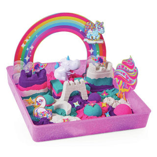 Spinmaster Kinetischer Sand Einhorn Kingdom Playset