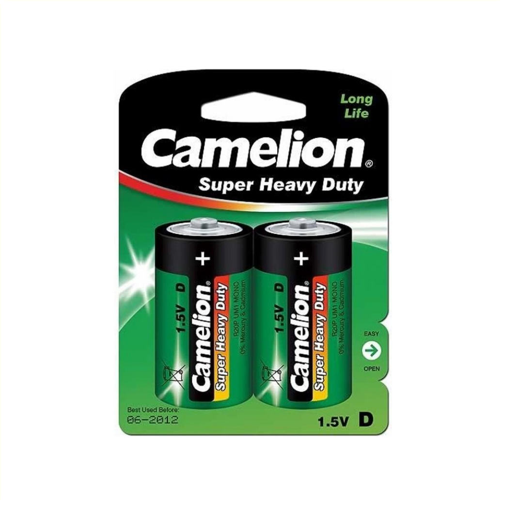 Kamelion 1,5 V D R20P Mono UM1 -Batterien pro 2