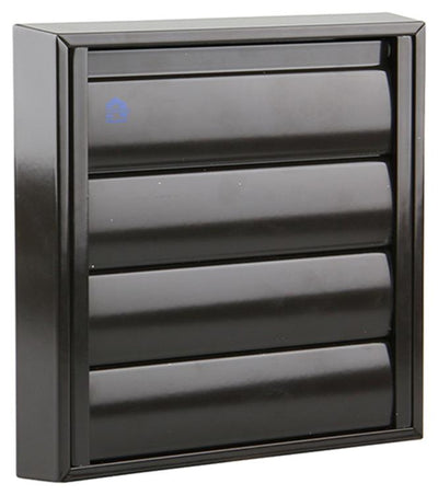 Renson 1006252 - Dunstabzugshaubengitter Aufputz 433 Alu Ral 8019 173x173mm | 2 Stk