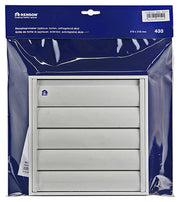 Renson 1006254 - Dunstabzugshaubengitter Aufputz 433 Alu Ral 9010 210x210mm | 2 Stk - afbeelding 5