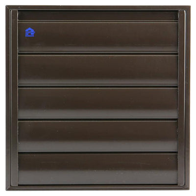 Renson 1006255 - Dunstabzugshaubengitter Aufputz 433 Alu Ral 8019 210x210mm | 2 Stk