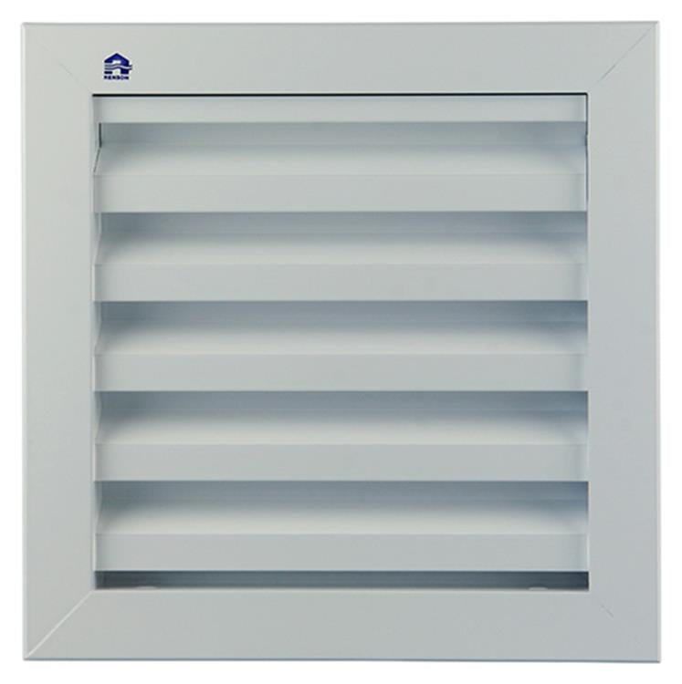 Renson 1006224 – Wandgitter Einbau 411 Alu Ral 9010 200 x 200 mm | 1 Stk
