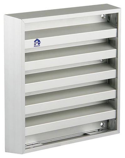 Renson 1006232 - Wandgitter Aufputz 431 Aluminium f1 165x165mm | 2 Stk
