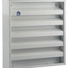 Renson 1006233 - Wandgitter Aufputz 431 Alu Ral 9010 165x165mm | 2 Stk