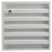 Renson 1006233 - Wandgitter Aufputz 431 Alu Ral 9010 165x165mm | 2 Stk - afbeelding 2