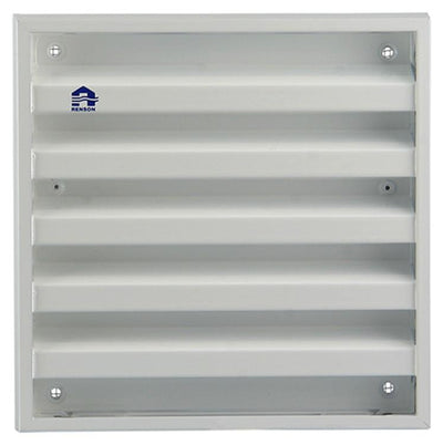 Renson 1006233 - Wandgitter Aufputz 431 Alu Ral 9010 165x165mm | 2 Stk