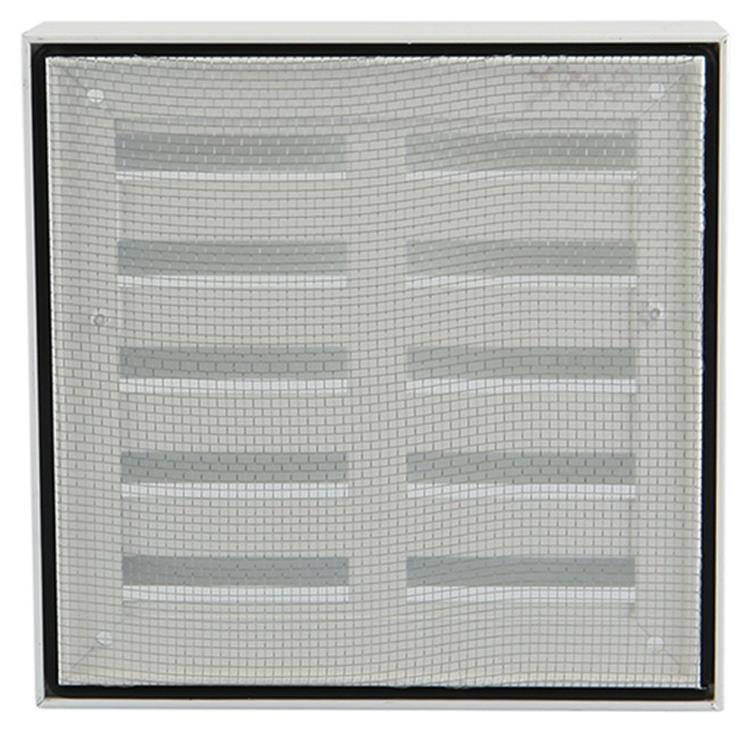 Renson 1006233 - Wandgitter Aufputz 431 Alu Ral 9010 165x165mm | 2 Stk