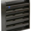 Renson 1006234 - Wandgitter Aufputz 431 Aluminium RAL8019 165x165mm | 2 Stk