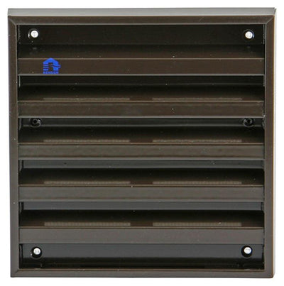 Renson 1006234 - Wandgitter Aufputz 431 Aluminium RAL8019 165x165mm | 2 Stk