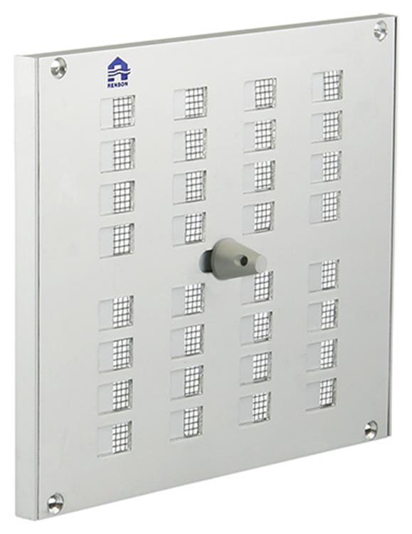 Renson 1006217 – verstellbare Gitterfläche. 4032 Aluminium f1 175x150mm | 2 Stk