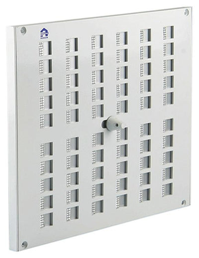 Renson 1006222 – verstellbare Gitterfläche. 4032 Aluminium RAL 9010 240x200mm | 2 Stk