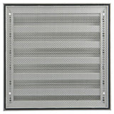 Renson 1006235 - Wandgitter Aufputz 431 Aluminium f1 225x225mm | 2 Stk - afbeelding 4