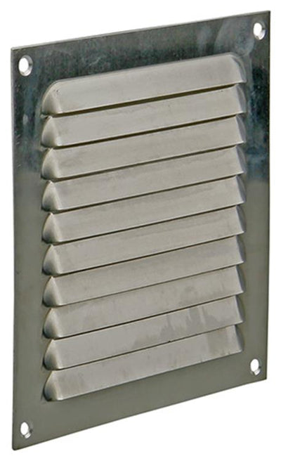 Renson 1015062 – Lamellengitter flach Aluminium f1 150 x 150 mm | 10 Stück
