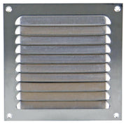 Renson 1015062 – Lamellengitter flach Aluminium f1 150 x 150 mm | 10 Stück - afbeelding 2