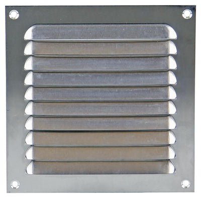 Renson 1015062 – Lamellengitter flach Aluminium f1 150 x 150 mm | 10 Stück