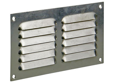 Renson 1015065 – Lamellengitter flach Aluminium f1 200 x 100 mm | 10 Stück