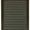 Renson 1015073 - Lamellengitter flach Aluminium braun 200x250mm | 10 Stück