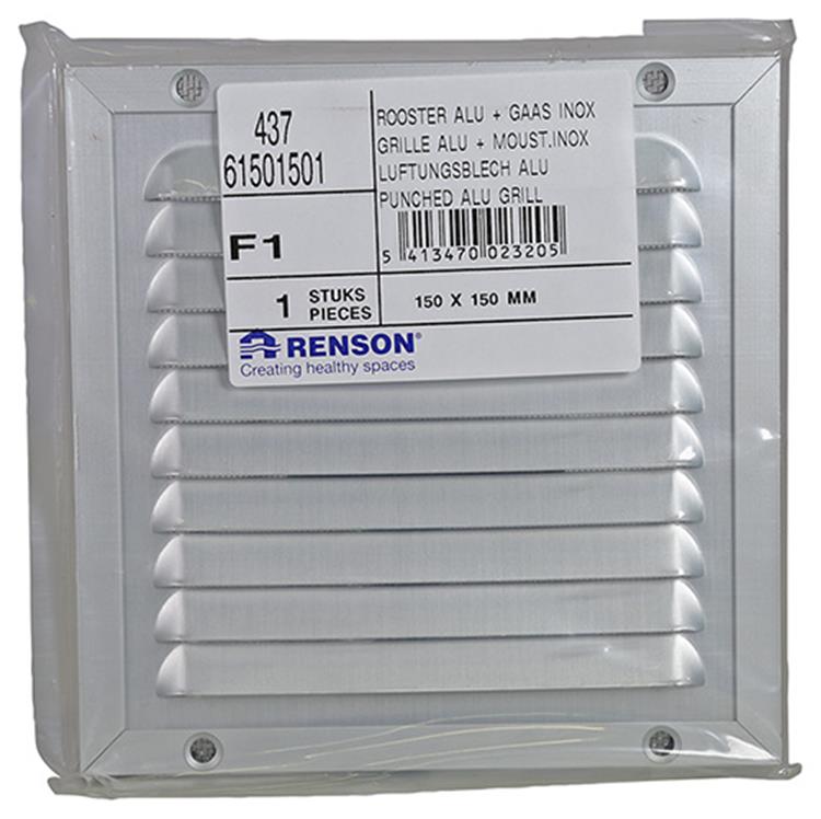 Renson 1006660 – Flügel r.437 f1 150 x 150 mm | 5 Stück