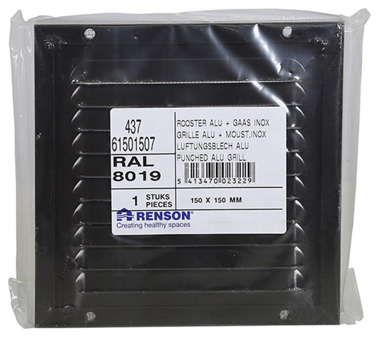 Renson 1008574 - Klinge re. 437 braun 150x150mm | 5 Stück