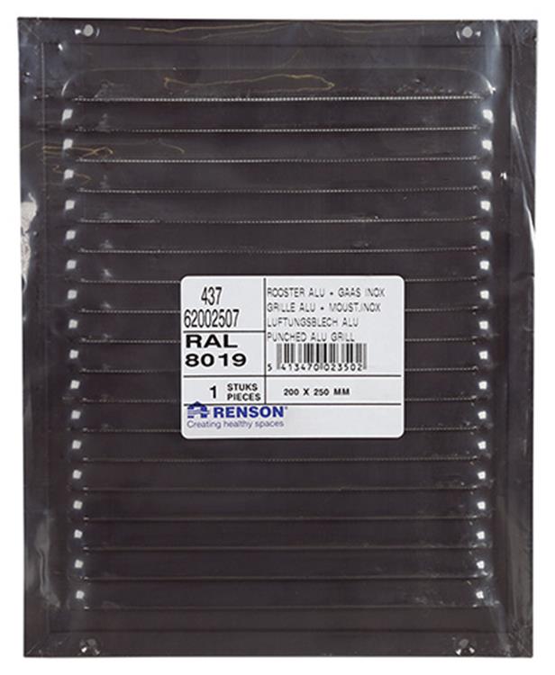Renson 1008582 - Klinge re. 437 braun 200x250mm | 5 Stück