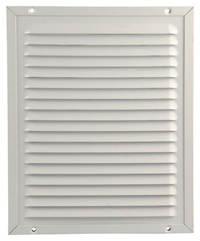 Renson 1006351 – Flügelgitter + Rahmen + Moskitonetz. Konstruktion 437 ral9010 200x250mm | 2 Stk