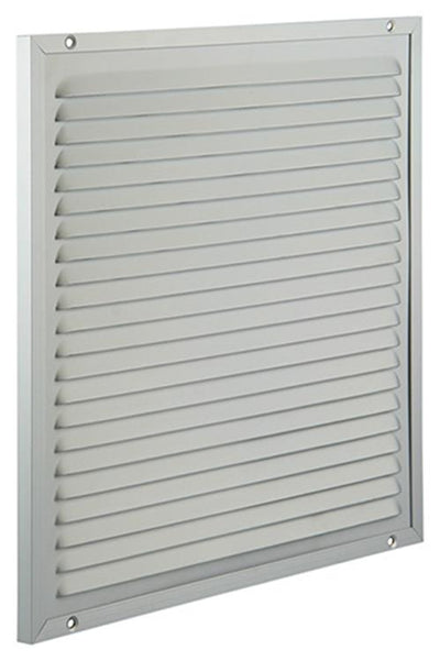 Renson 1006353 – Flügelgitter + Rahmen + Moskitonetz. Bau 437 f1 300x300mm | 2 Stk