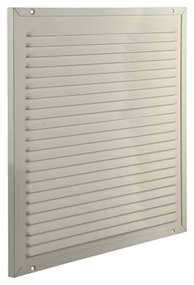 Renson 1006354 – Flügelgitter + Rahmen + Moskitonetz. Konstruktion 437 ral9010 300x300mm | 2 Stk