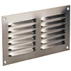 Renson 1006358 – Lamellengitter flach 438 Edelstahl 200 x 100 mm | 5 Stück