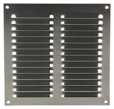 Renson 1006359 – Lamellengitter flach 438 Edelstahl 200 x 200 mm | 5 Stück - afbeelding 2