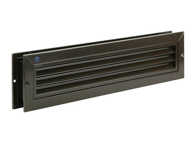 Renson 1006216 - Türgitter 461 Alu Ral 8019 425x76mm | 2 Stk