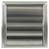Renson 1006274 – Einbau-Dunstabzugshaubengitter aus Edelstahl 633 ø150 | 2 Stk