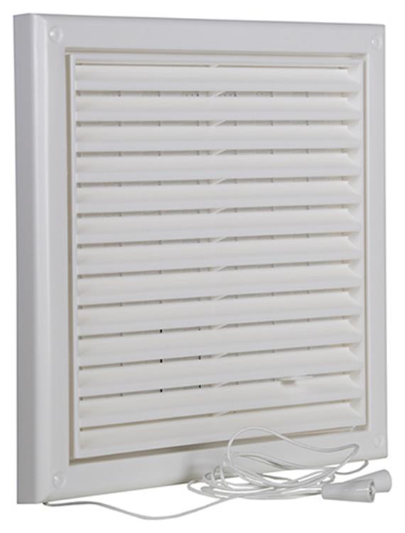 Renson 1006741 - Gitter PVC 732 weiß 187x187mm | 1 Stk