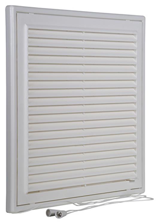 Renson 1006742 - Gitter PVC 732 weiß 250x250mm | 1 Stk