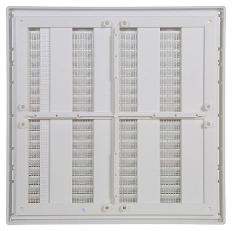 Renson 1006742 - Gitter PVC 732 weiß 250x250mm | 1 Stk