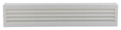 Renson 1006387 - Türgitter 761 PVC RAL 9010 450x90mm | 2 Stk