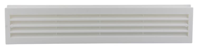Renson 1006387 - Türgitter 761 PVC RAL 9010 450x90mm | 2 Stk