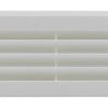 Renson 1006387 - Türgitter 761 PVC RAL 9010 450x90mm | 2 Stk