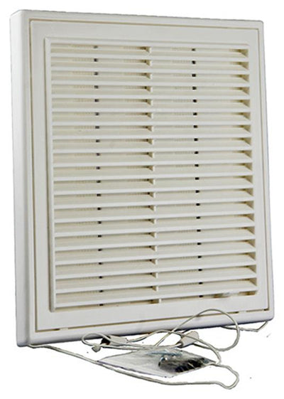 Renson 1006370 – verstellbare Gitterfläche. 732 PVCRAL 9010 250x250mm | 2 Stk