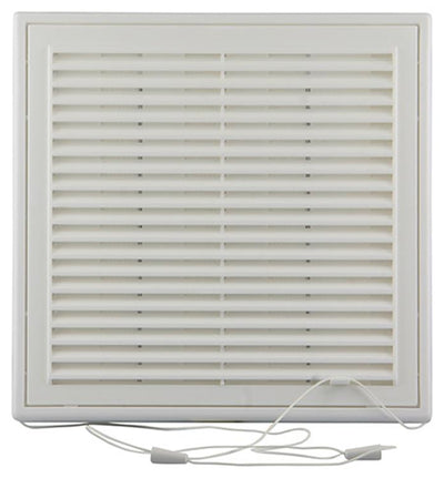 Renson 1006370 – verstellbare Gitterfläche. 732 PVCRAL 9010 250x250mm | 2 Stk