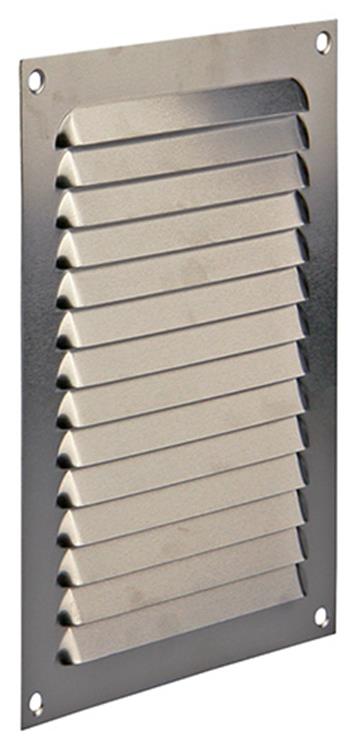 Renson 1006302 – Lamellengitter flach Aluminium f1 150 x 200 mm | 10 Stück