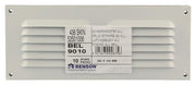 Renson 1006306 – Lamellengitter flach Aluminium Ral 9010 250 x 100 mm | 10 Stück - afbeelding 4