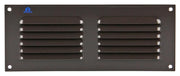 Renson 1006307 – Lamellengitter, flach, Aluminium, Ral 8019, 250 x 100 mm | 10 Stück - afbeelding 2