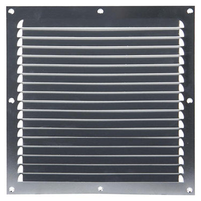 Renson 1006308 – Lamellengitter flach Aluminium f1 250 x 250 mm | 10 Stück