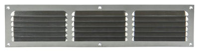 Renson 1006315 – Lamellengitter flach Aluminium f1 400 x 100 mm | 10 Stück