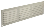 Renson 1006316 – Lamellengitter flach Aluminium Ral 9010 400 x 100 mm | 10 Stück - afbeelding 1