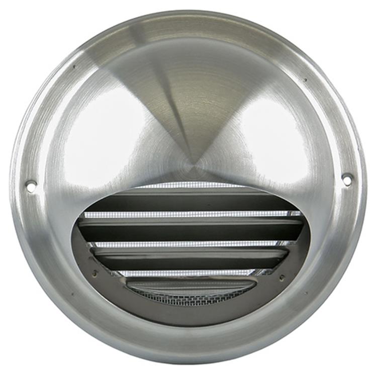 Renson 1006275 – Einbau-Kugelgitter 638 Edelstahl ø100 | 2 Stk